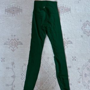 Lululemon align alpine green leggings size 2